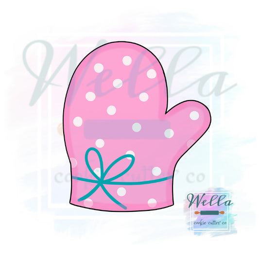 Oven Mitt Cookie Cutter, Baking Mitt Cookie Cutter