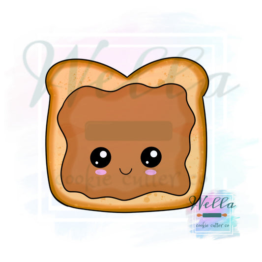 Slice of Bread Cookie Cutter, Toast Cookie Cutter