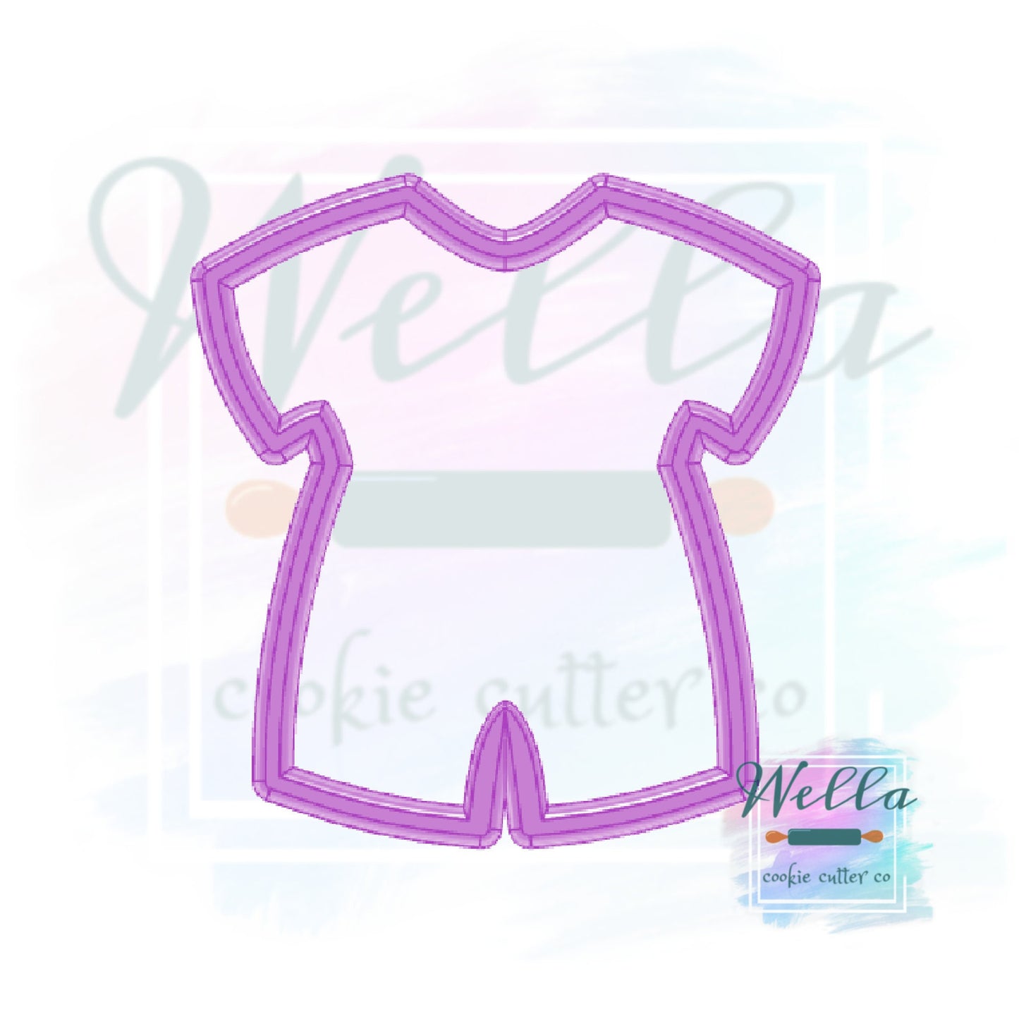 Little Boy Outfit Cookie Cutter, Outfit with Suspenders Cookie Cutter, Baby Boy Outfit