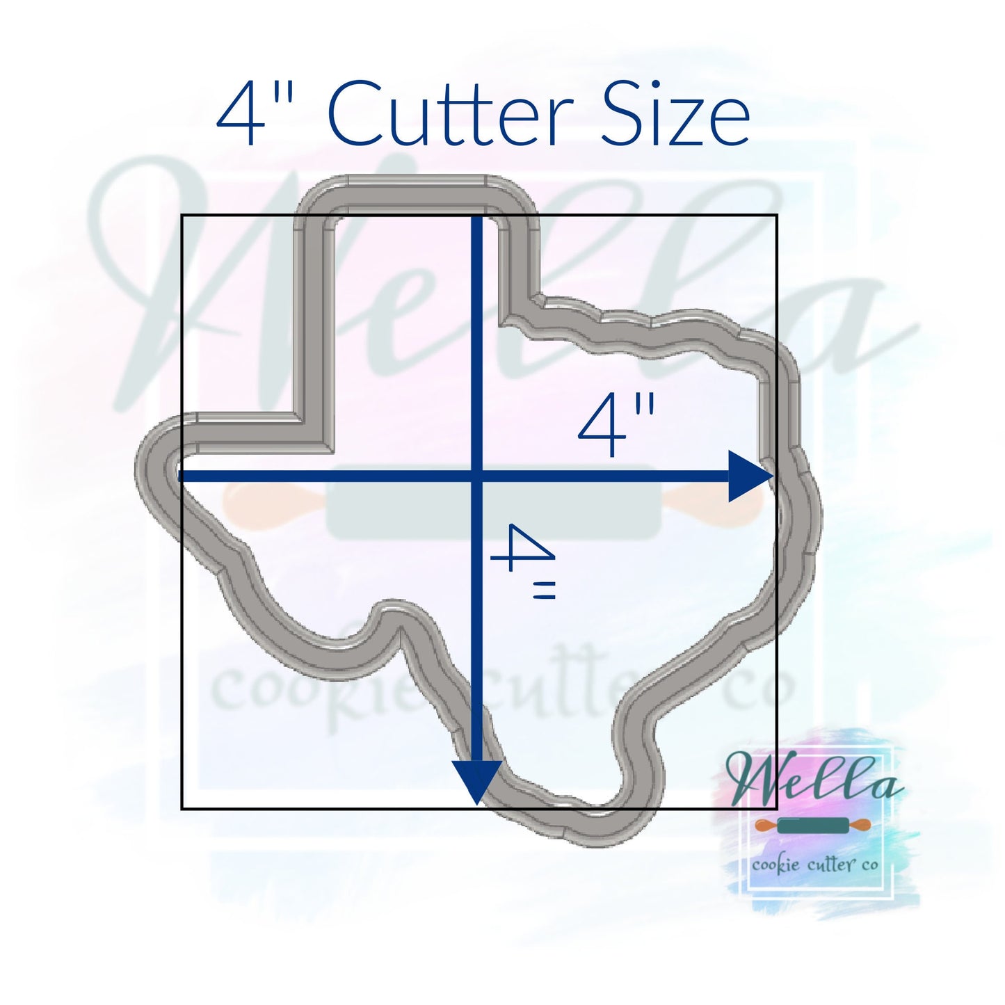 State of Texas Cookie Cutter, TX Cookie Cutter