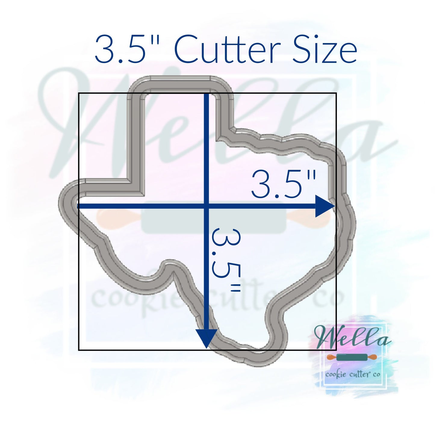 State of Texas Cookie Cutter, TX Cookie Cutter