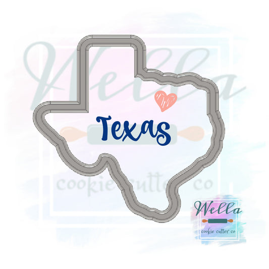 State of Texas Cookie Cutter, TX Cookie Cutter