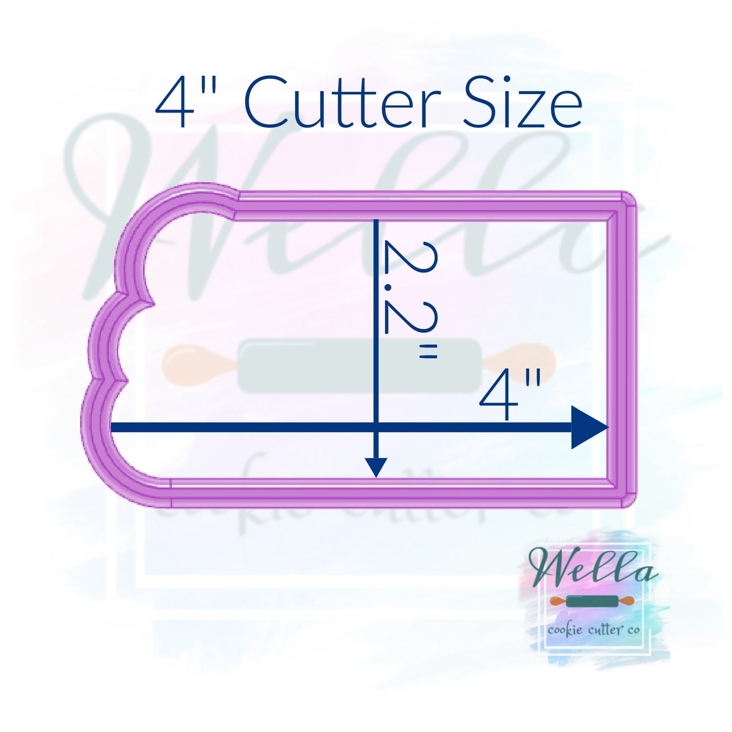 Sports Plaque Cookie Cutter, Plaque Cookie Cutter