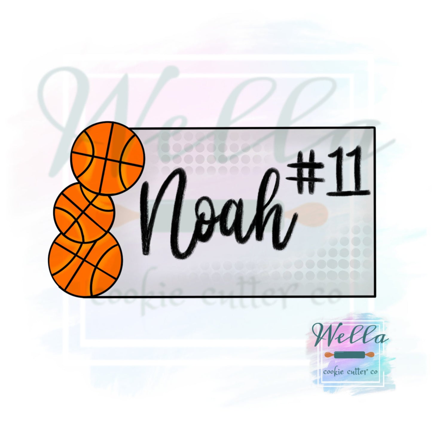 Sports Plaque Cookie Cutter, Plaque Cookie Cutter