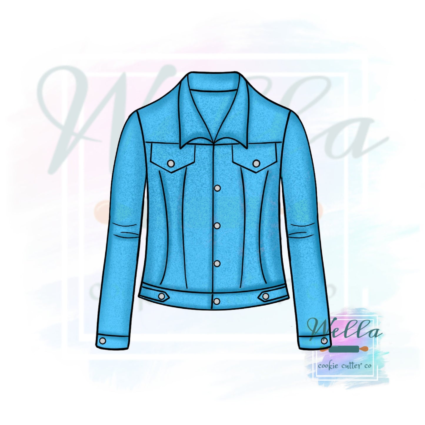 Jean Jacket Cookie Cutter