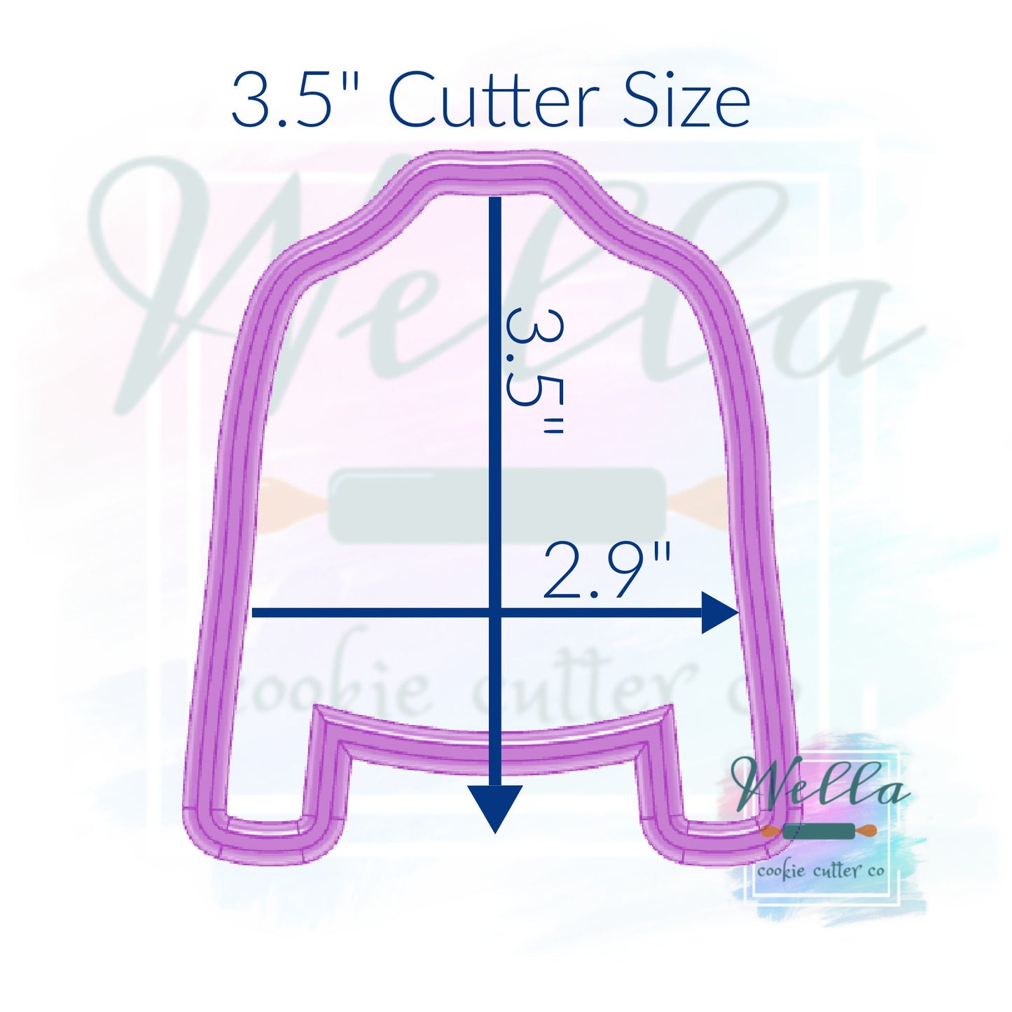 Jean Jacket Cookie Cutter