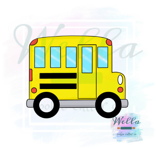 Bus Cookie Cutter, School Cookie Cutter