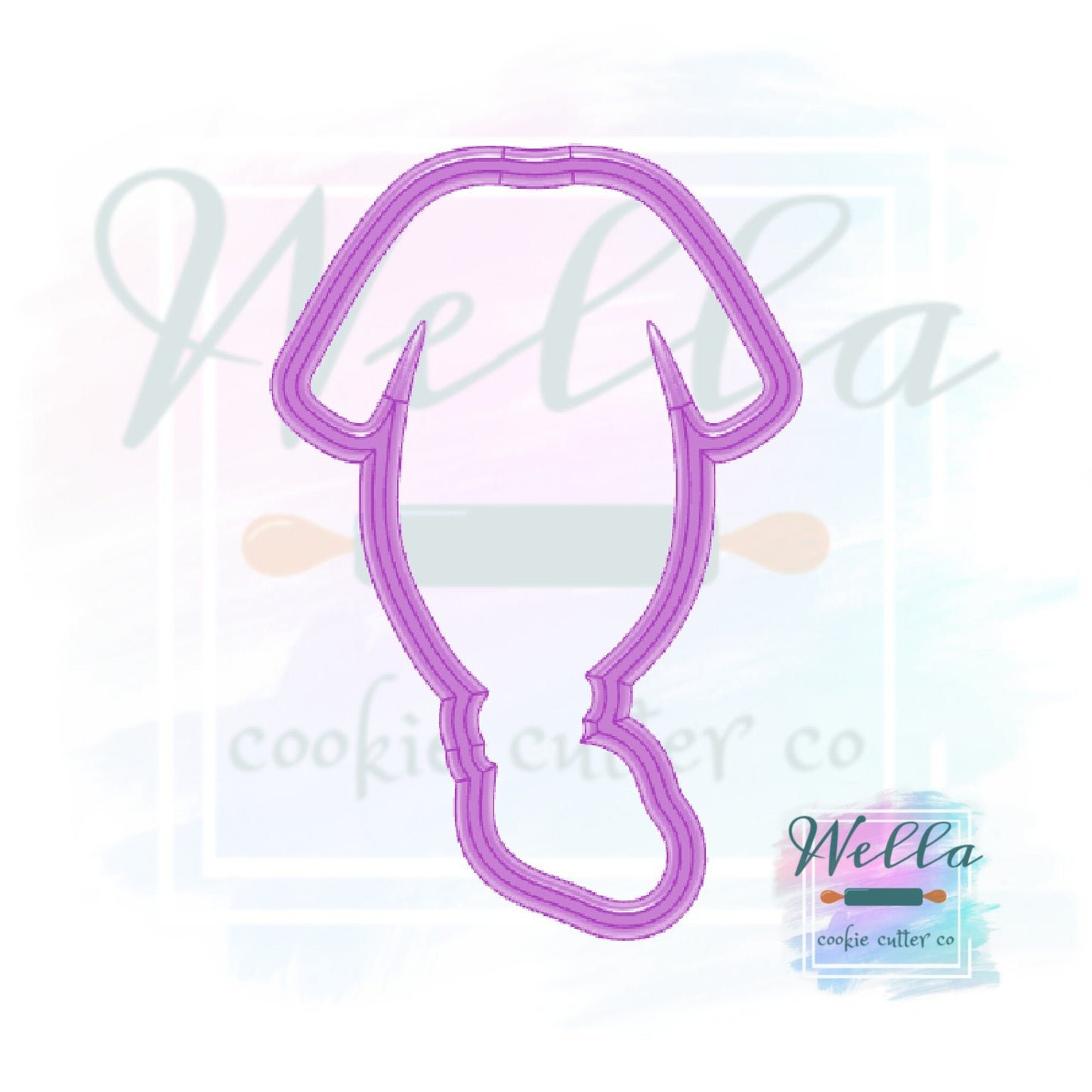 Knotted Baby Sleeper Cookie Cutter
