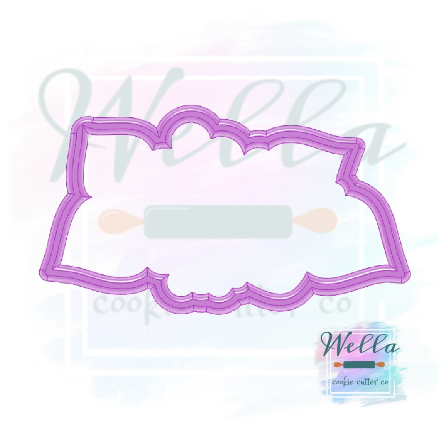 Strawberry Bunch Cookie Cutter with Optional Stencil