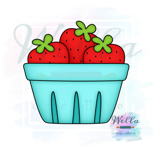 Strawberry Basket Cookie Cutter