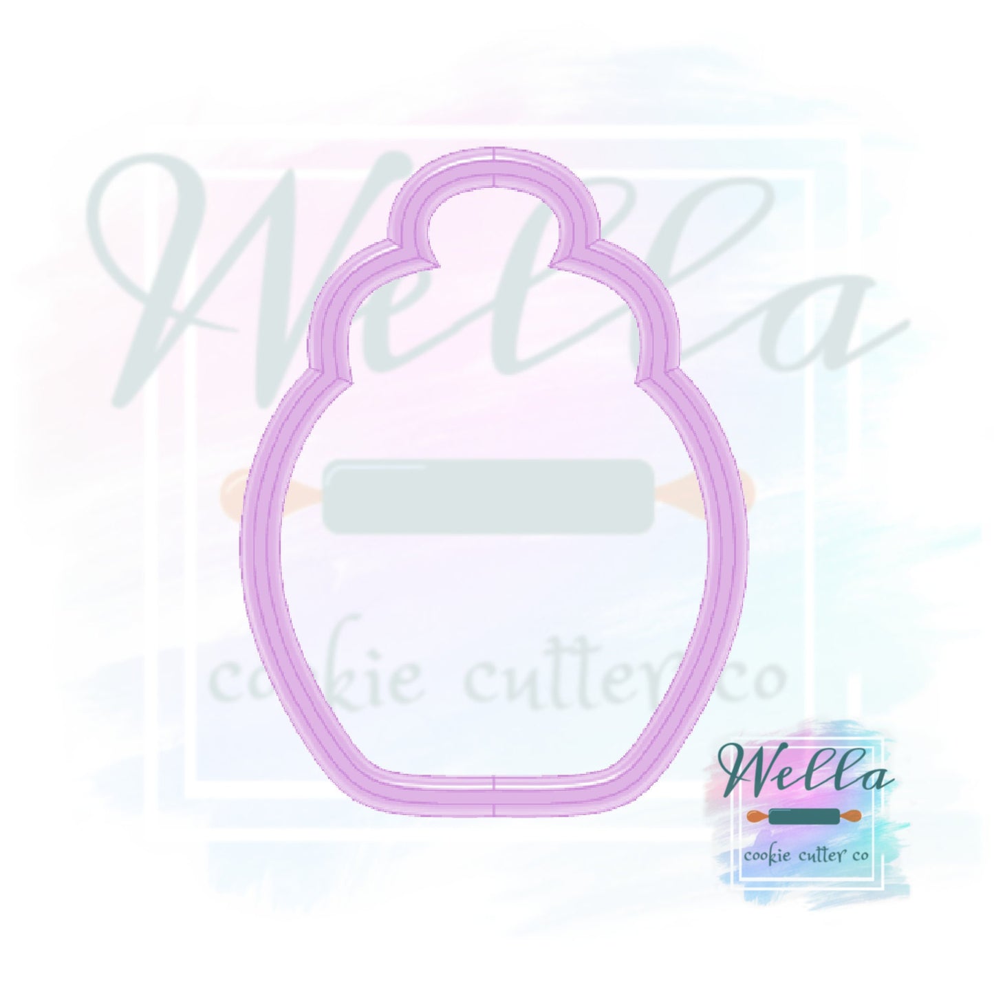 Baby Bottle Chubby Cookie Cutter
