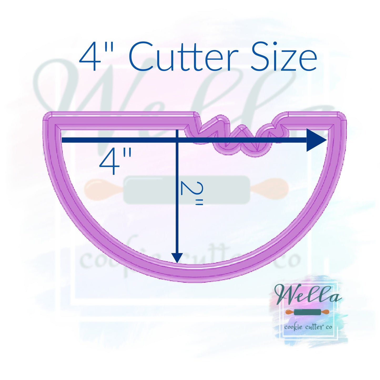 Watermelon with Bite Cookie Cutter