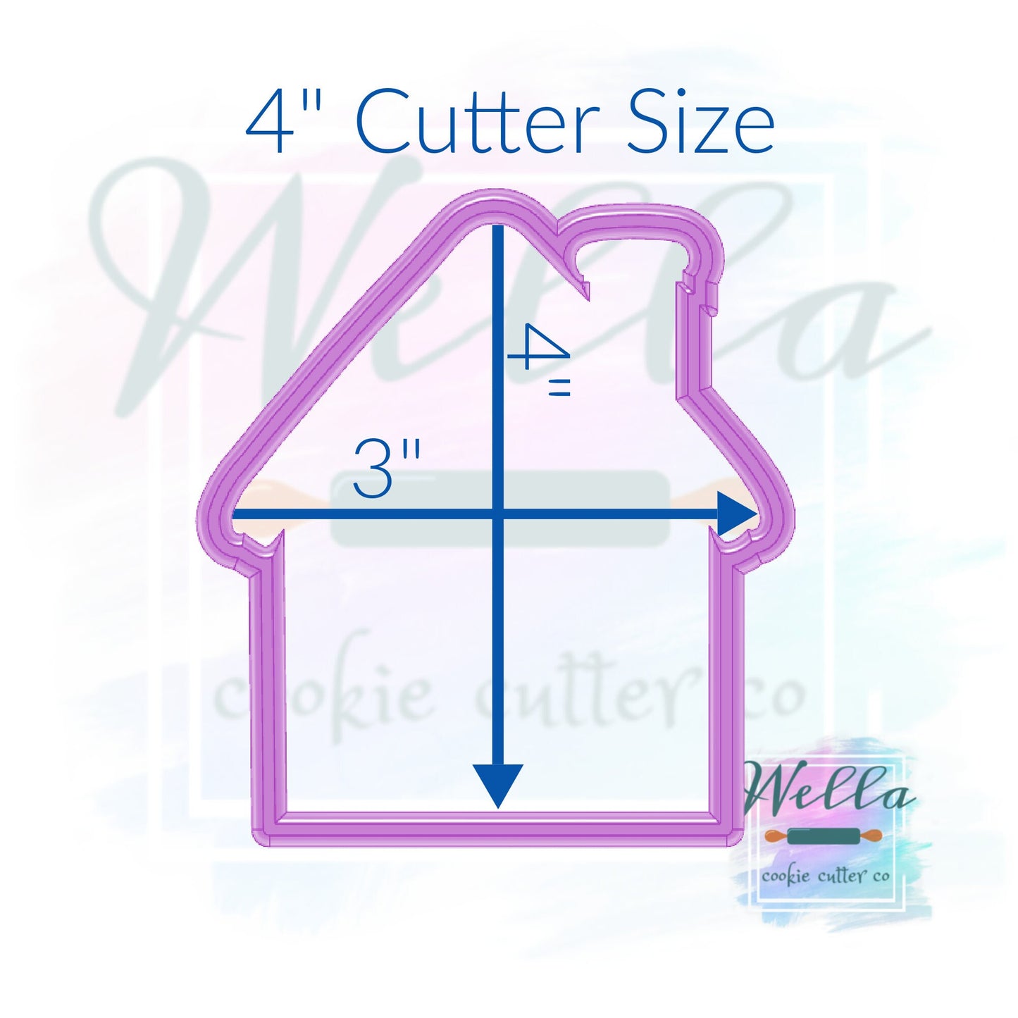 Gingerbread House Cookie Cutter