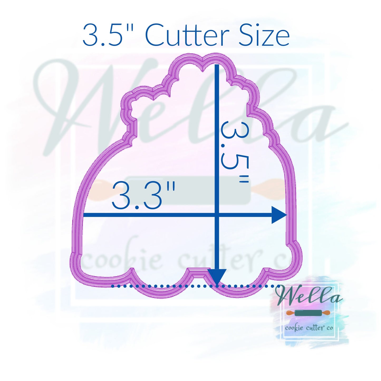 Van with Presents Cookie Cutter, Christmas in July Cookie Cutter