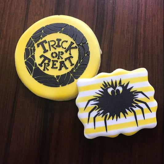 Furry Spider Stencil