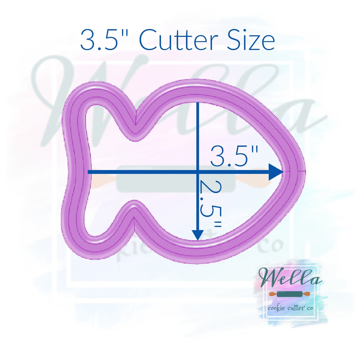 Goldfish Cracker Cookie Cutter