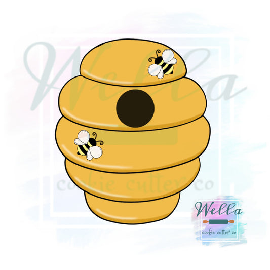 Beehive #2 Cookie Cutter, Sweet as Can Bee Cookie Cutter