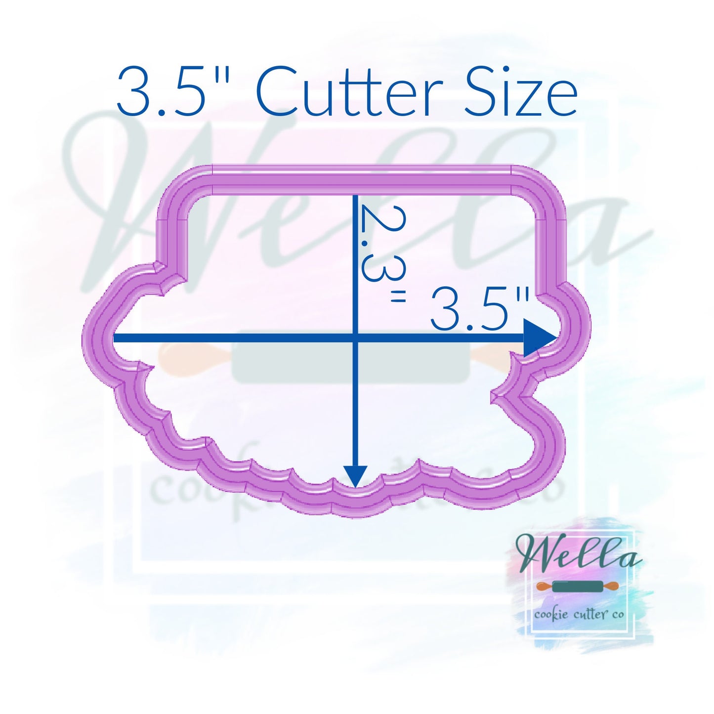 It's Frickin' Bats Cookie Cutter with Optional Stencil, Halloween Cookie Cutter