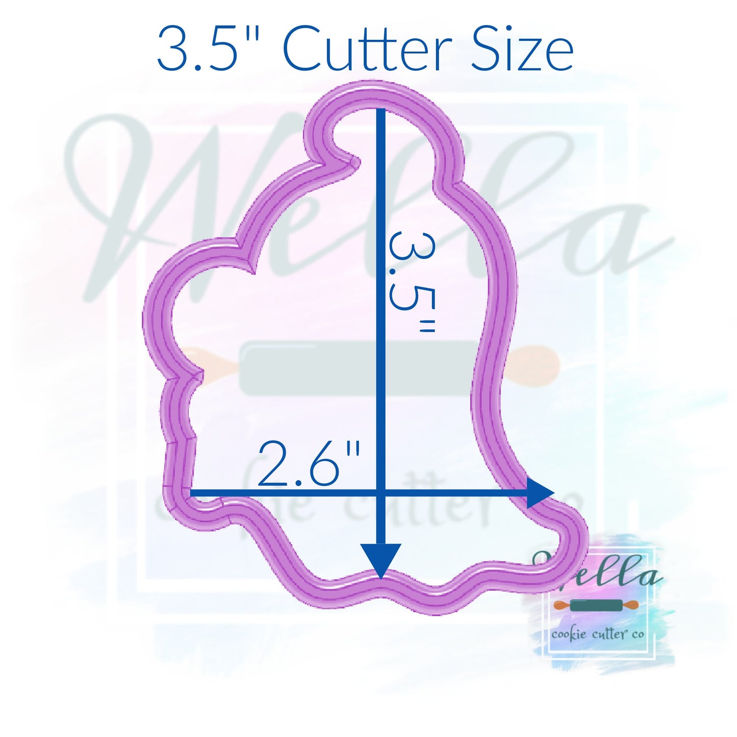 Ghost with Lollipop Cookie Cutter