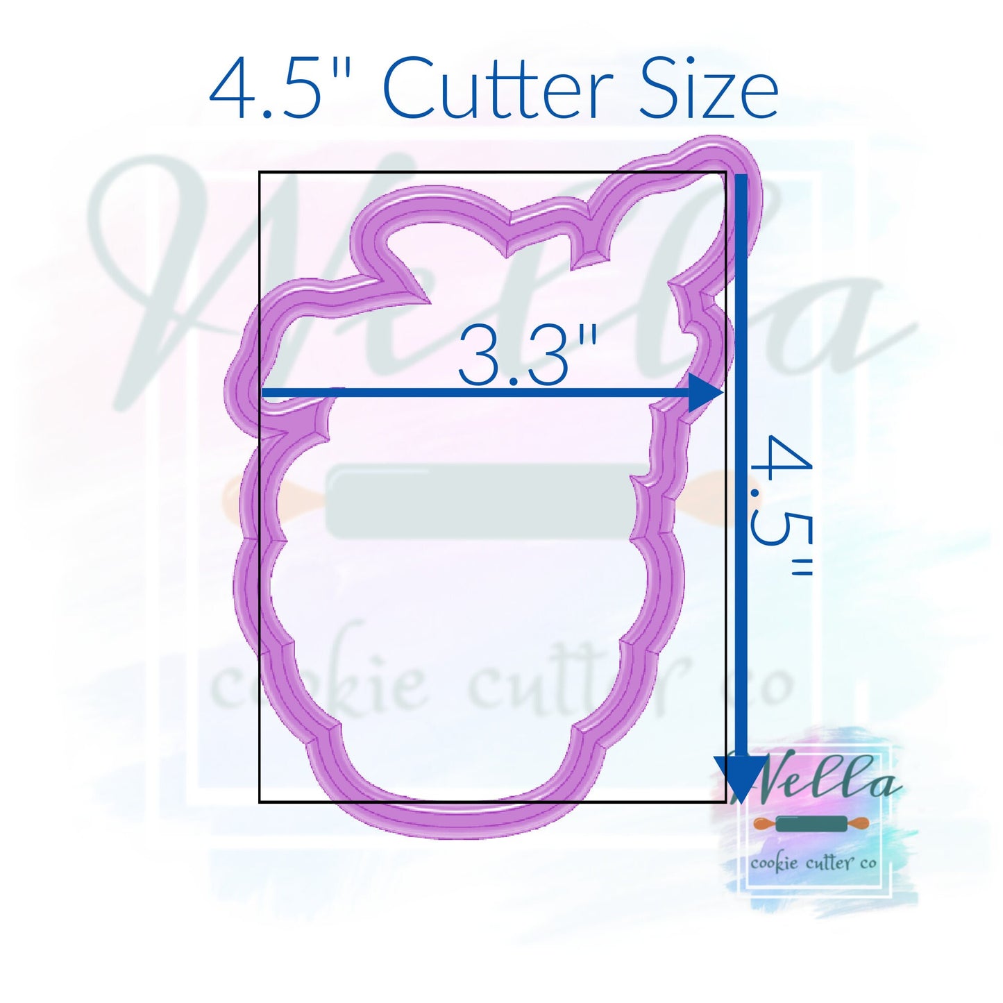 Beehive on Limb Cookie Cutter, Sweet as Can Bee Cookie Cutter
