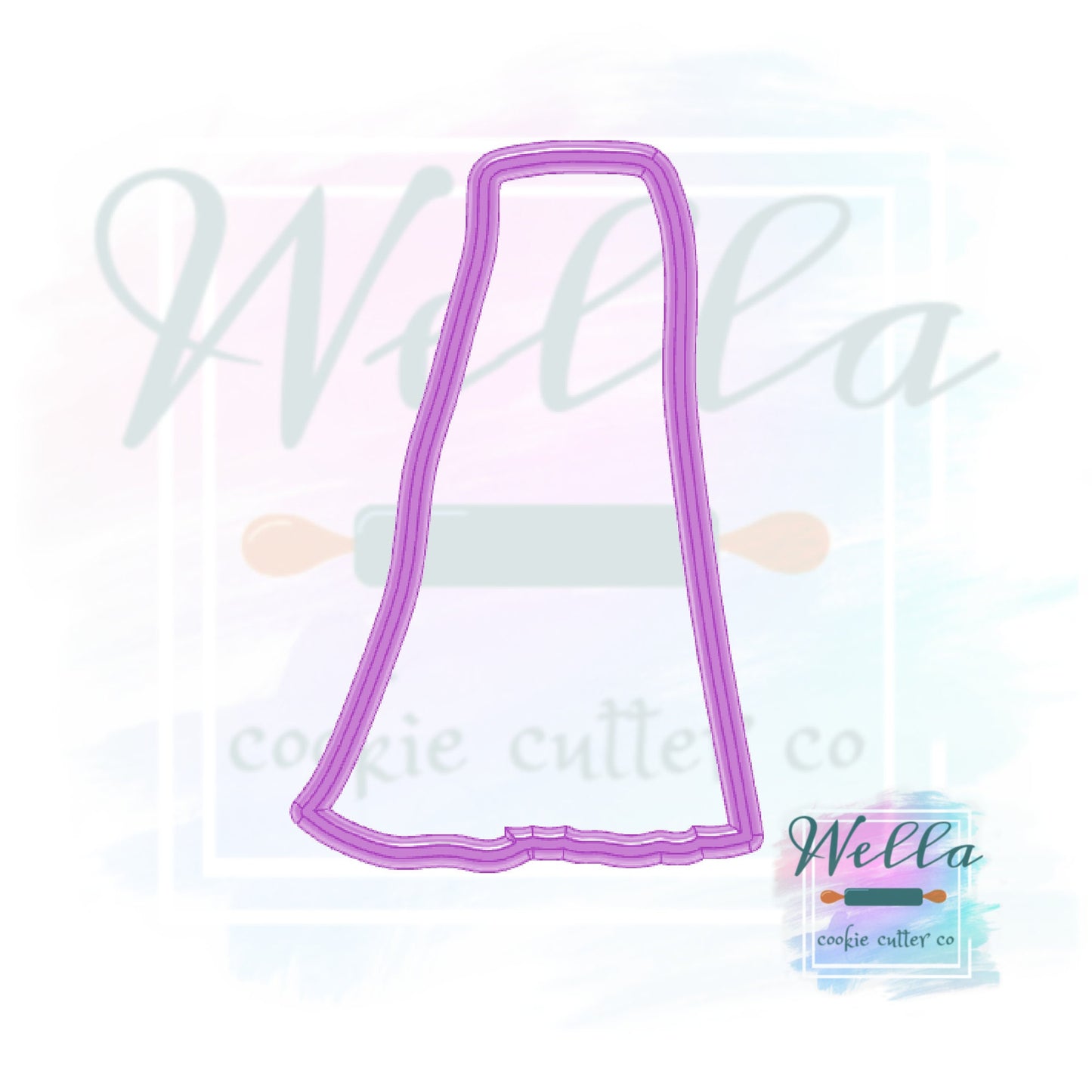 Bell Bottom Jeans Cookie Cutter