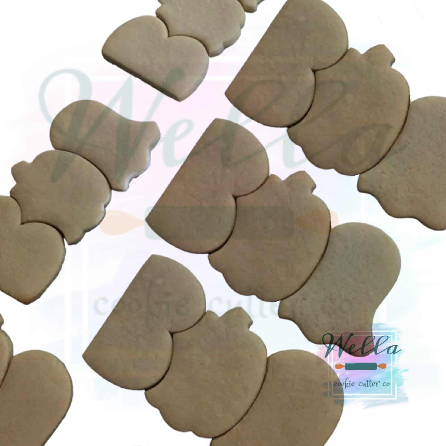 BOO Puzzle Set Cookie Cutters - Set of 3 Cookie Cutters