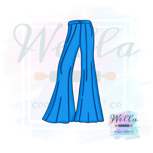Bell Bottom Jeans Cookie Cutter