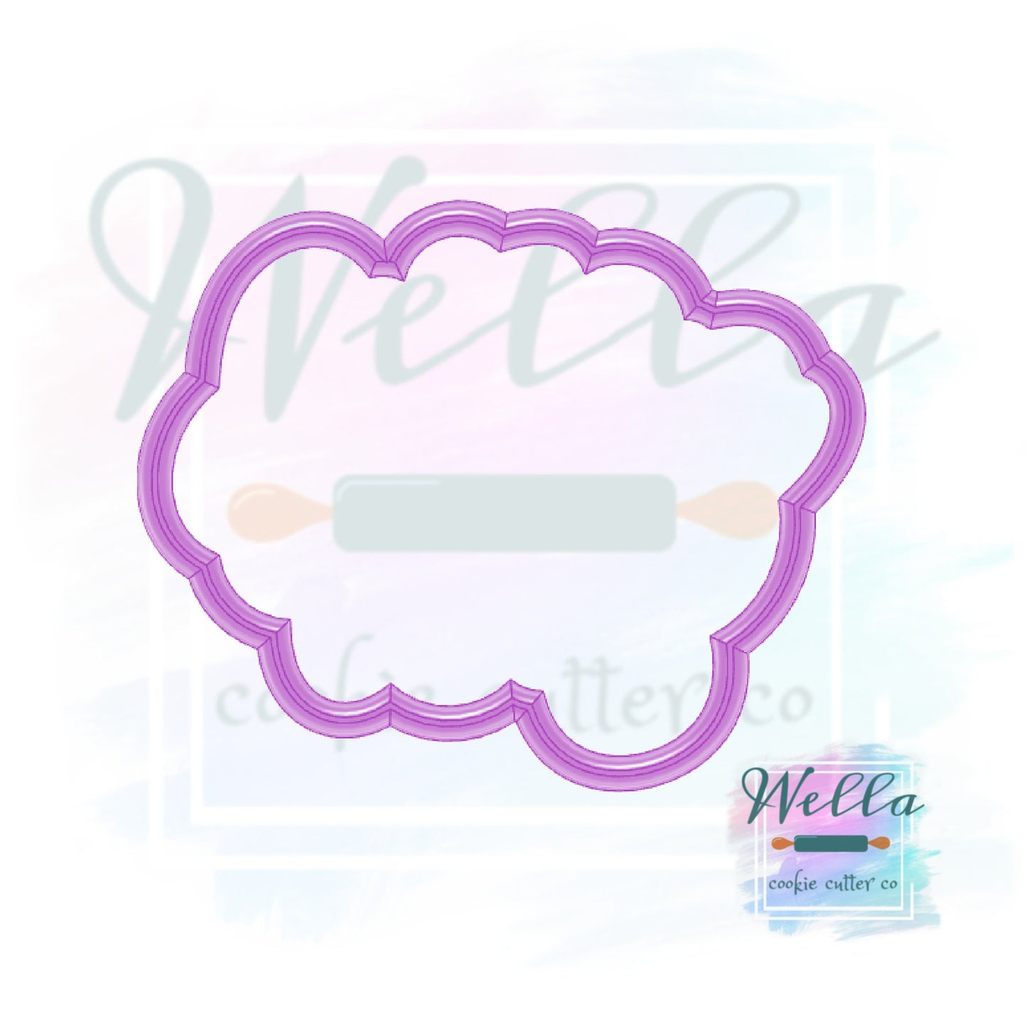 future Mrs Text Cookie Cutter with Optional Stencil