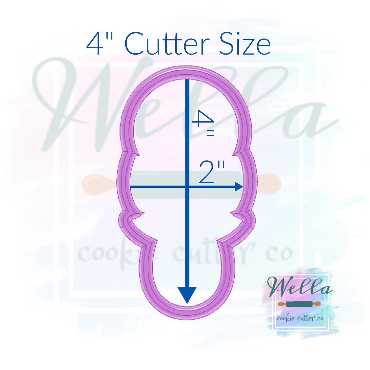 Baby Rattle #2 Cookie Cutter with Optional Stencil Guide