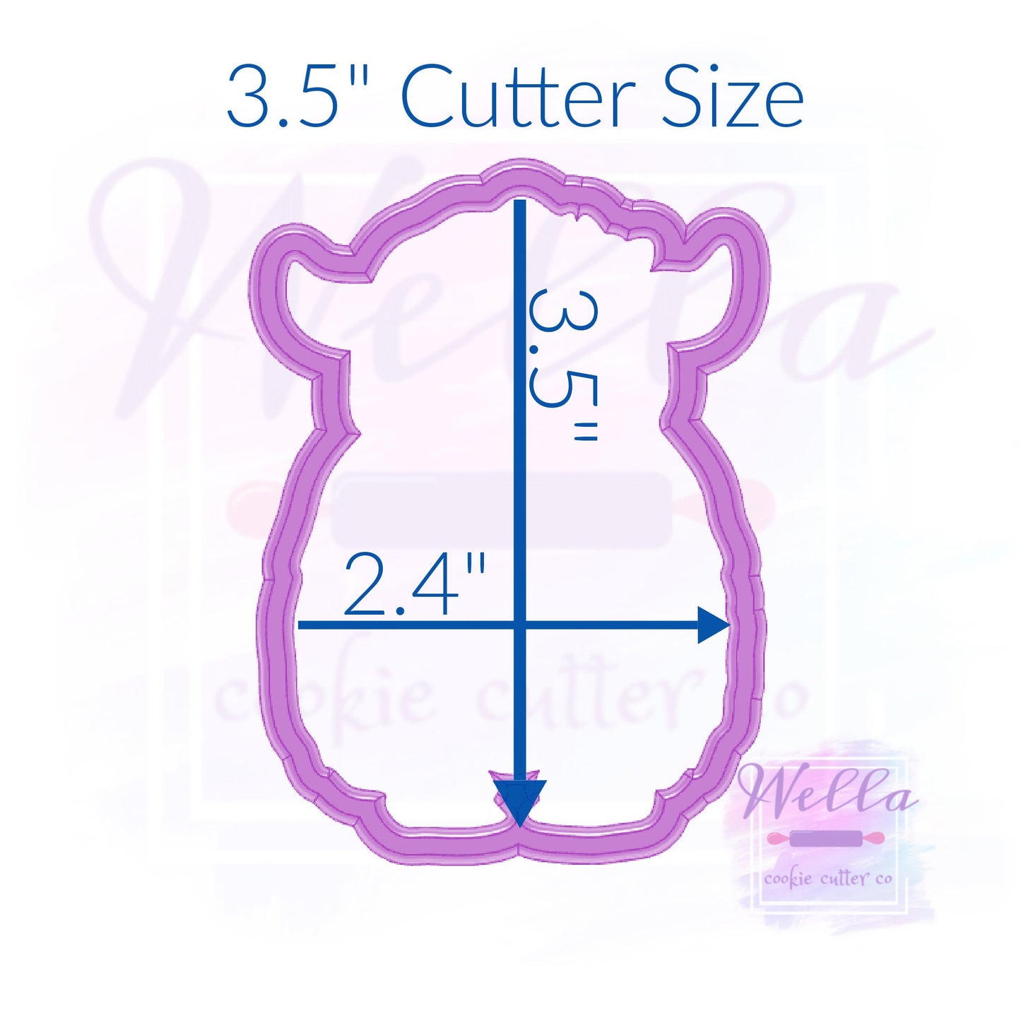 Yeti Valentine Cookie Cutter, Yeti Monster Cookie Cutter, Yeti Cookie Cutter, Love Monster Cookie Cutter