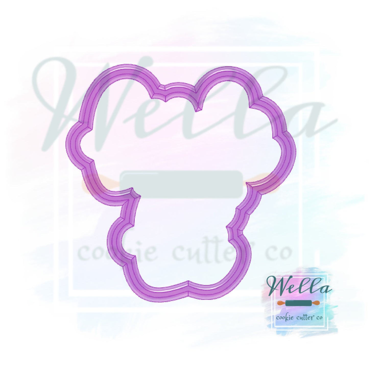 Bride to Be #1 Cookie Cutter with Optional Stencil, Bridal Shower Cookie Cutter, Bridal Cookie Cutter