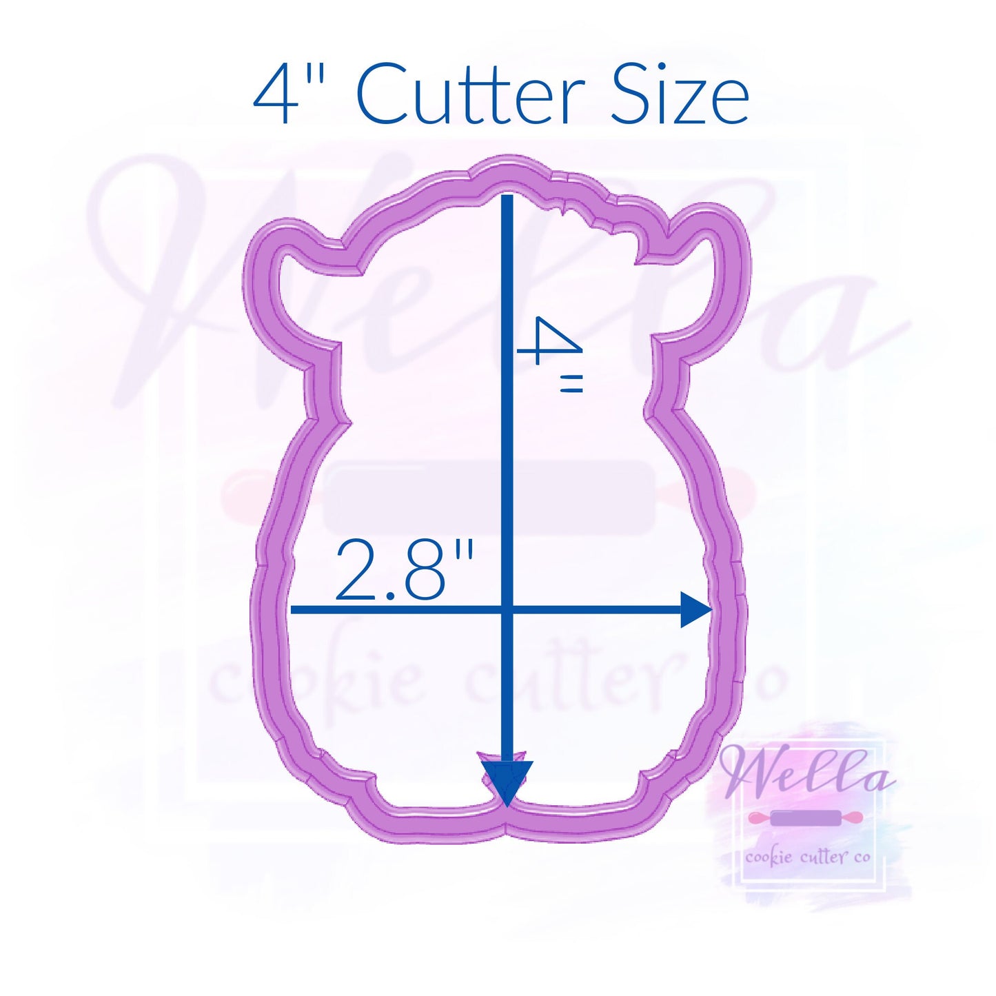 Yeti Valentine Cookie Cutter, Yeti Monster Cookie Cutter, Yeti Cookie Cutter, Love Monster Cookie Cutter