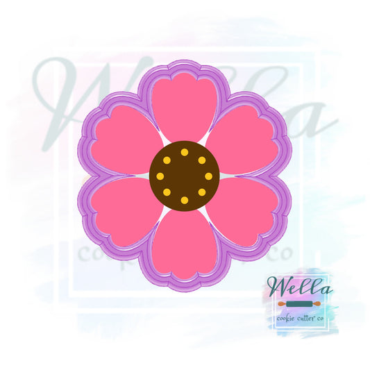 Ruffled Petals Flower Cookie Cutter