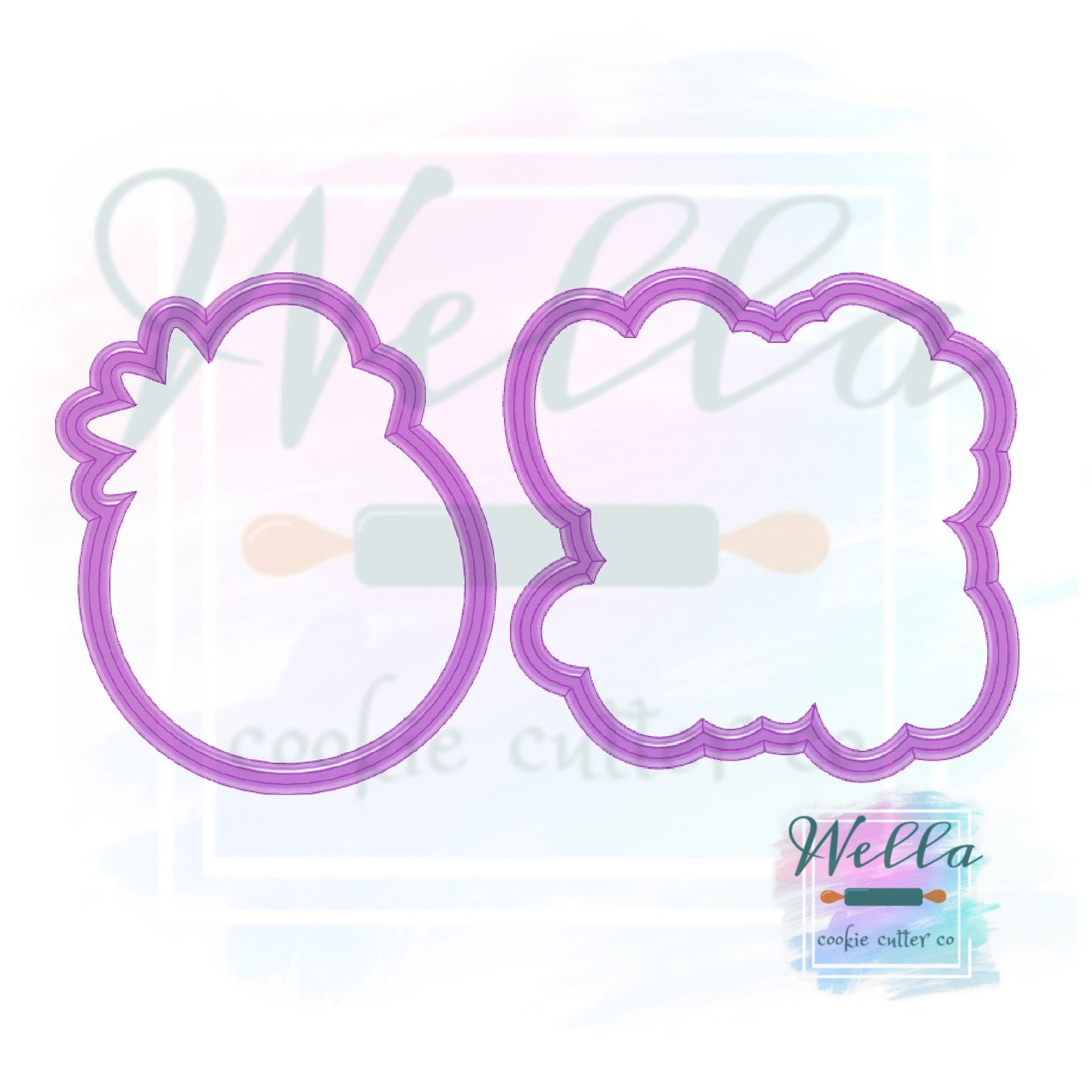 You're the BOMB Cookie Cutter Set with Optional Stencil