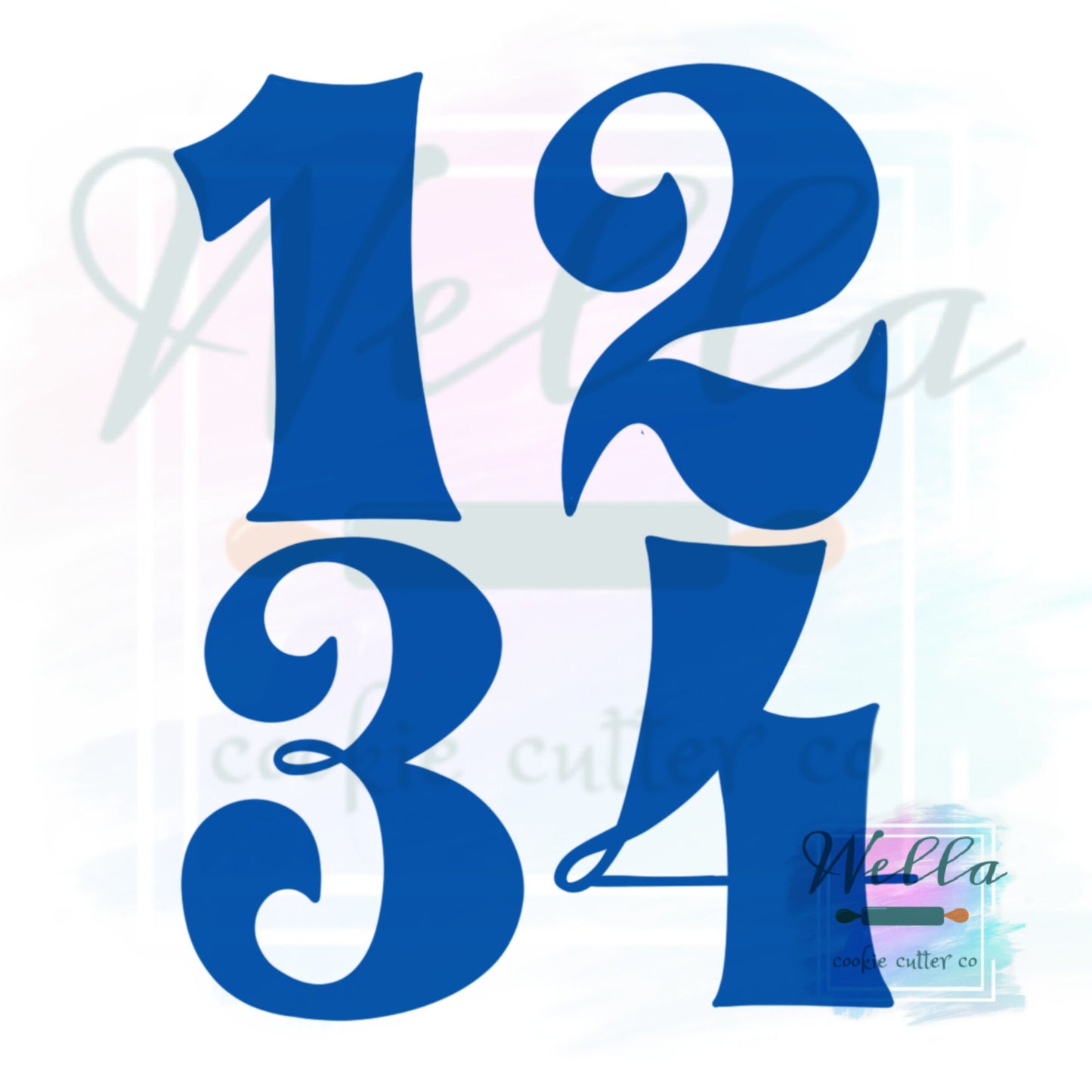 Funky Numbers Cookie Cutter Set