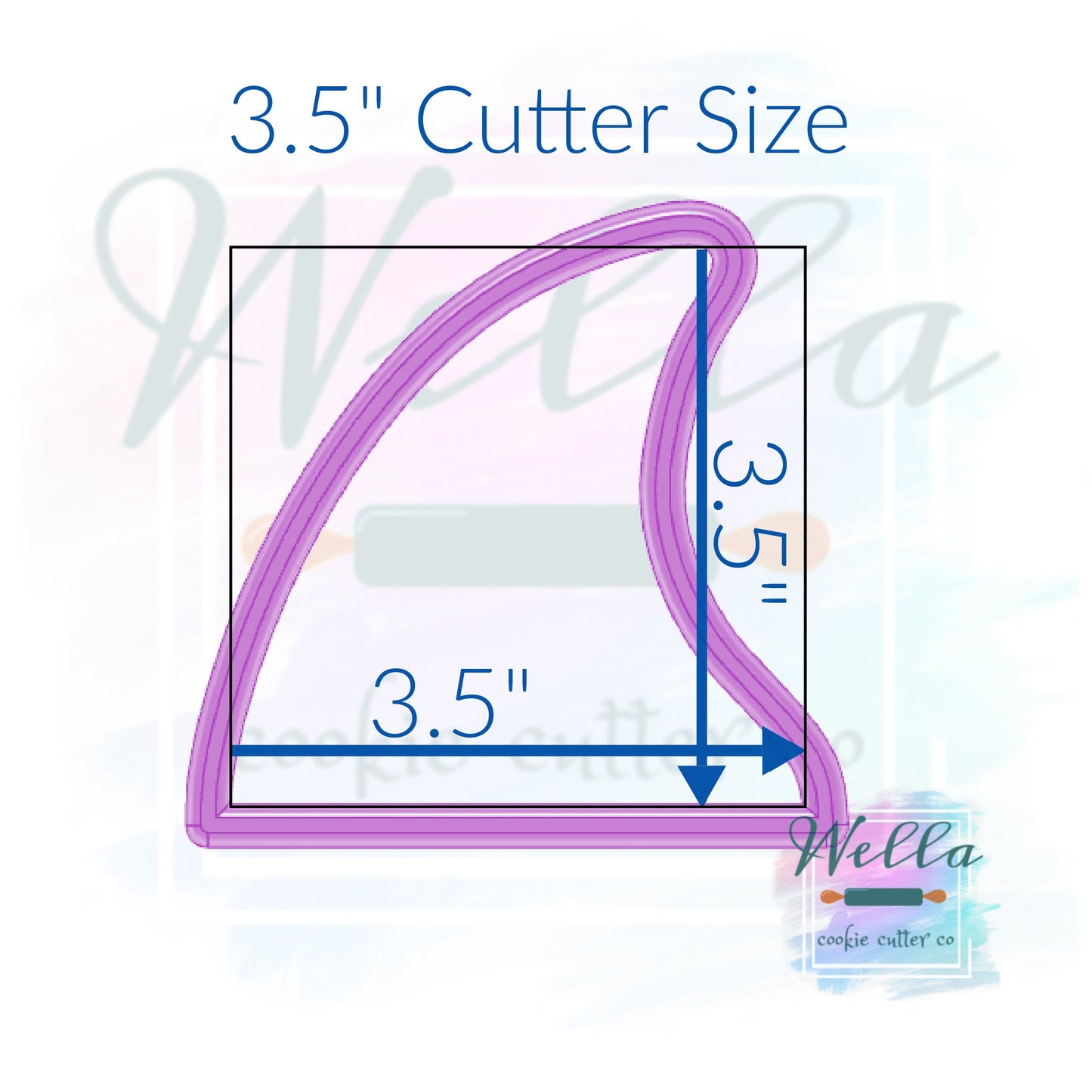 Shark Fin Cookie Cutter, Shark Cookie Cutter