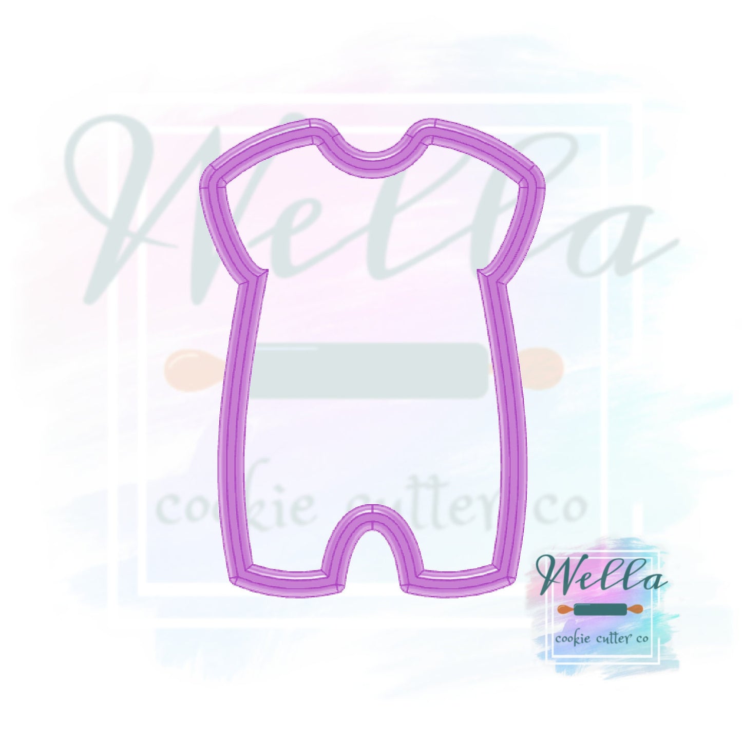 Baby Outfit #1 Cookie Cutter, Baby Shower Cookie Cutter
