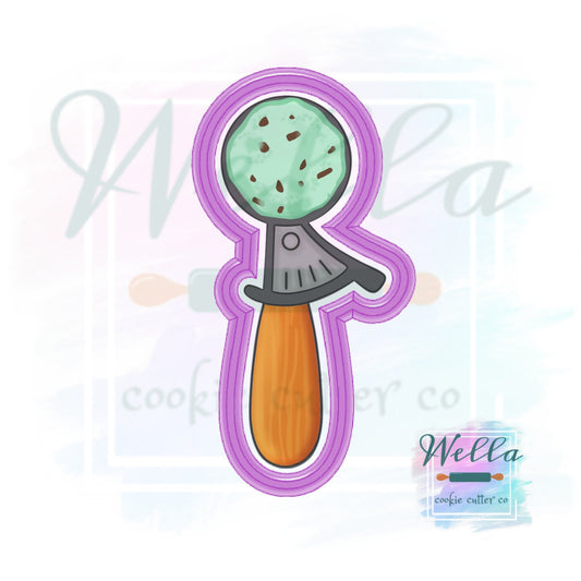 Ice Cream Scoop Cookie Cutter, Ice Cream Cookie Cutter