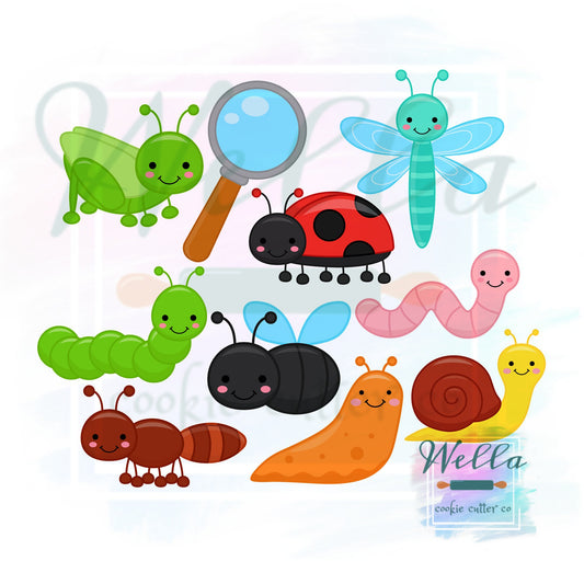 Ultimate Bug Search Cookie Cutter Set - Set of 10 Cutters