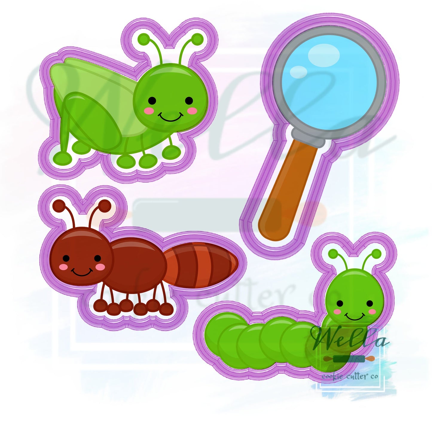 Ultimate Bug Search Cookie Cutter Set - Set of 10 Cutters