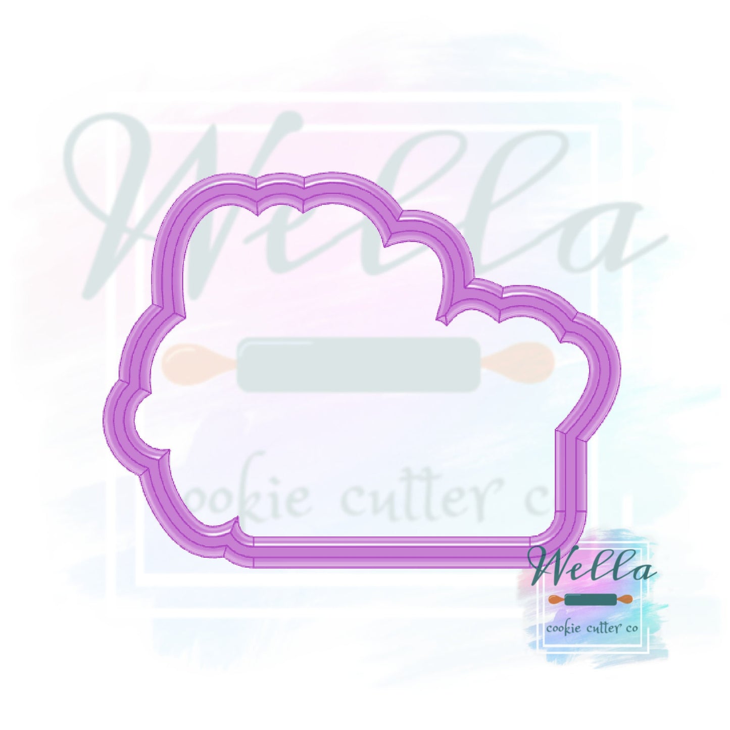 Car Cookie Text Cookie Cutter with Optional Stencil, Thank You Cookie Cutter