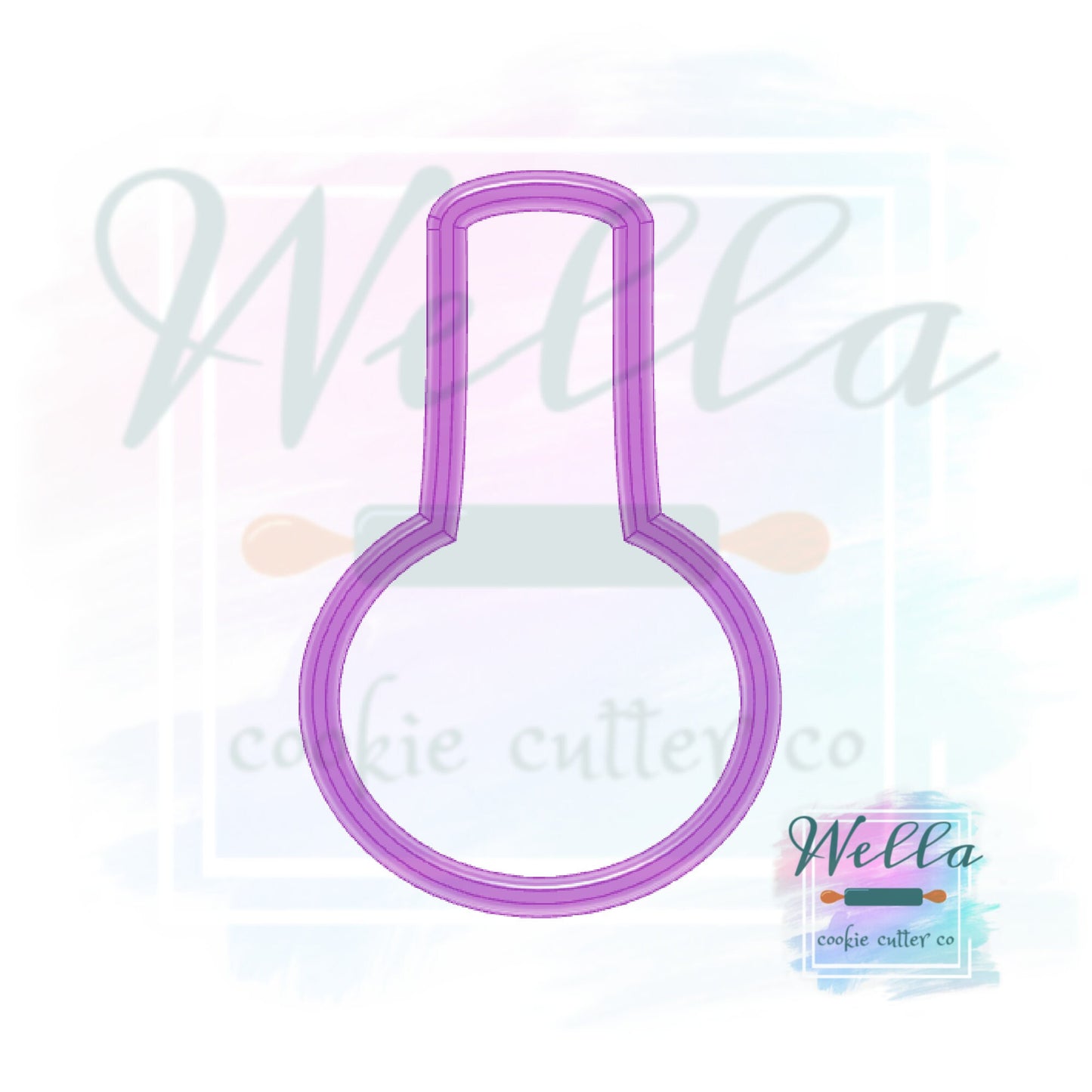 Nail Polish Bottle Cookie Cutter