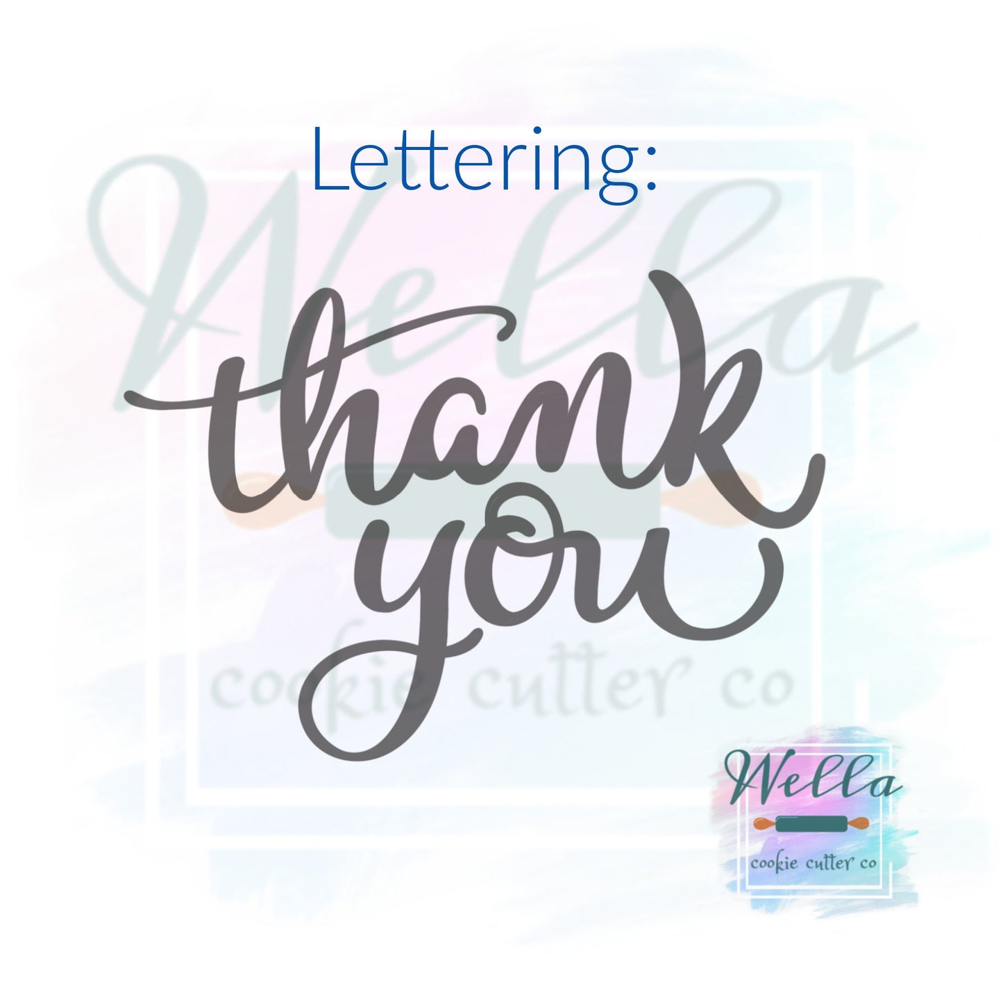 Thank You Cookie Cutter