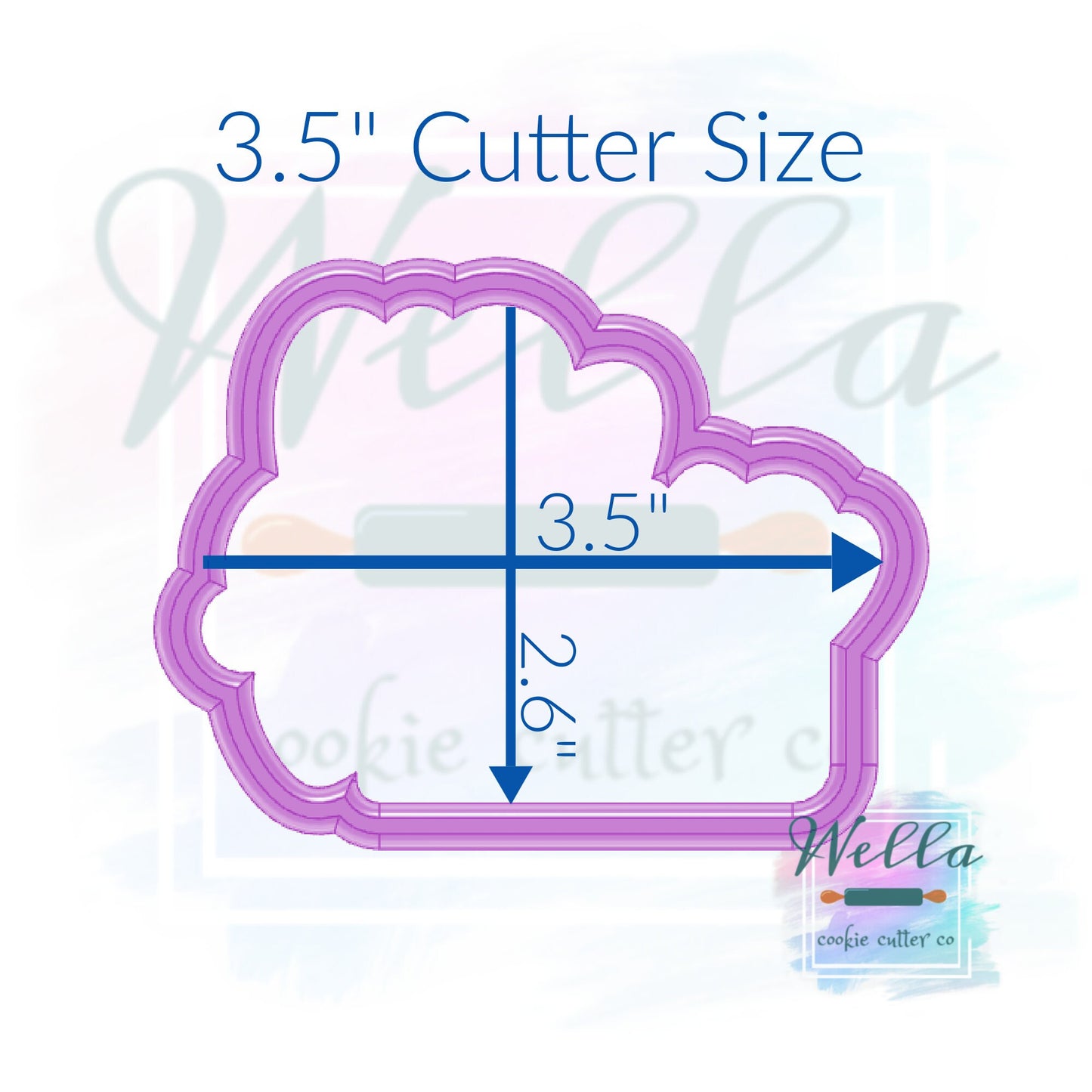 Car Cookie Text Cookie Cutter with Optional Stencil, Thank You Cookie Cutter