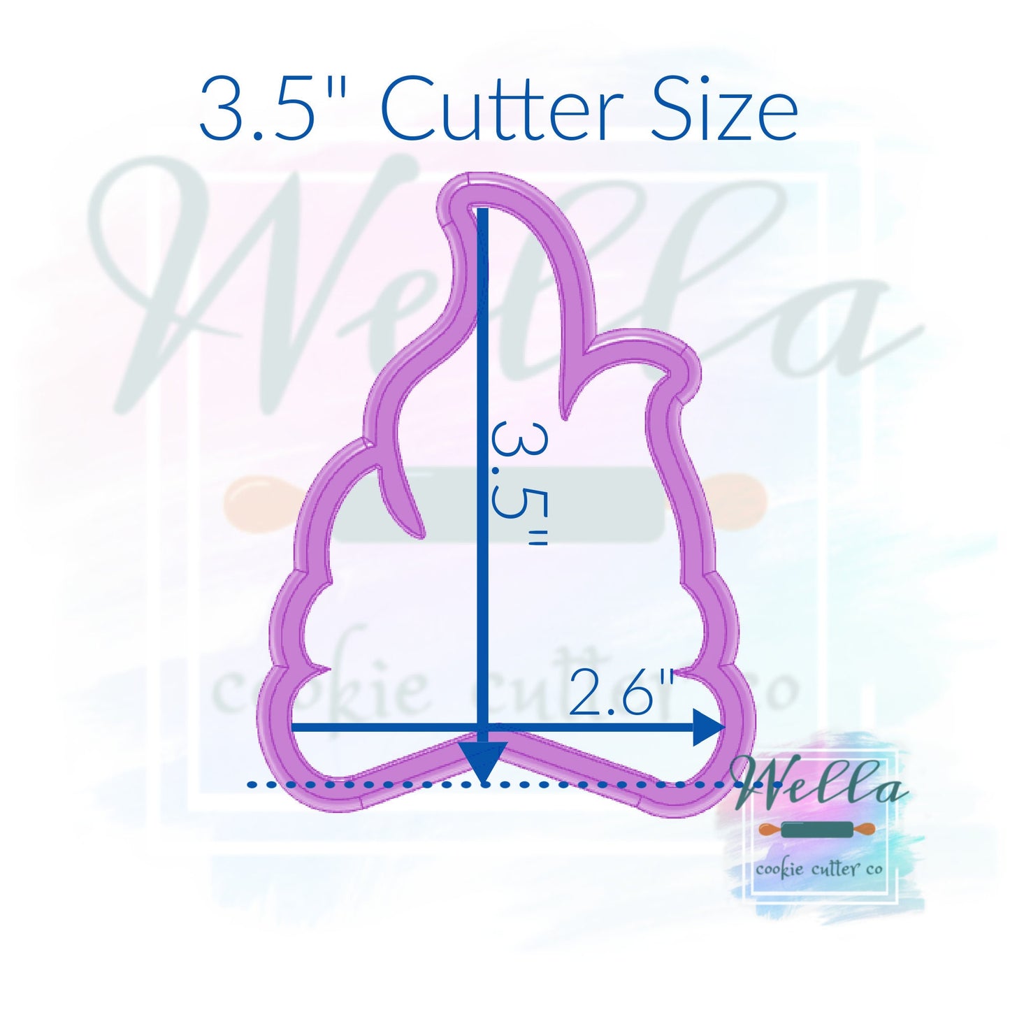 Campfire on Logs Cookie Cutter, Camping Cookie Cutter, Fire Cookie Cutter
