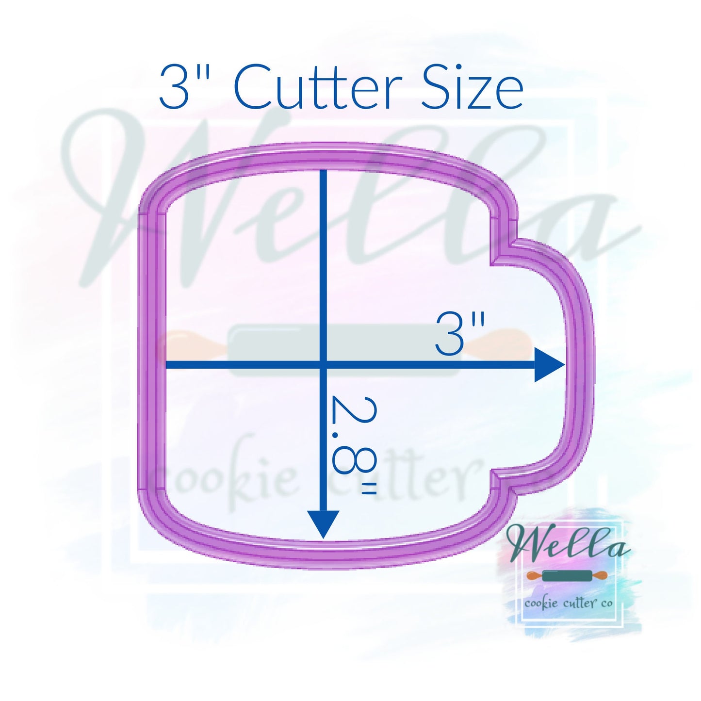 Camping Cup Cookie Cutter, Coffee Cup Cookie Cutter