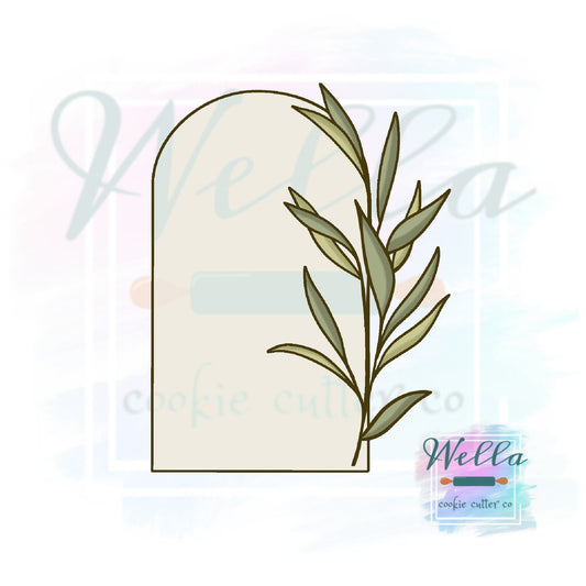 Tall Arch with Greenery Cookie Cutter