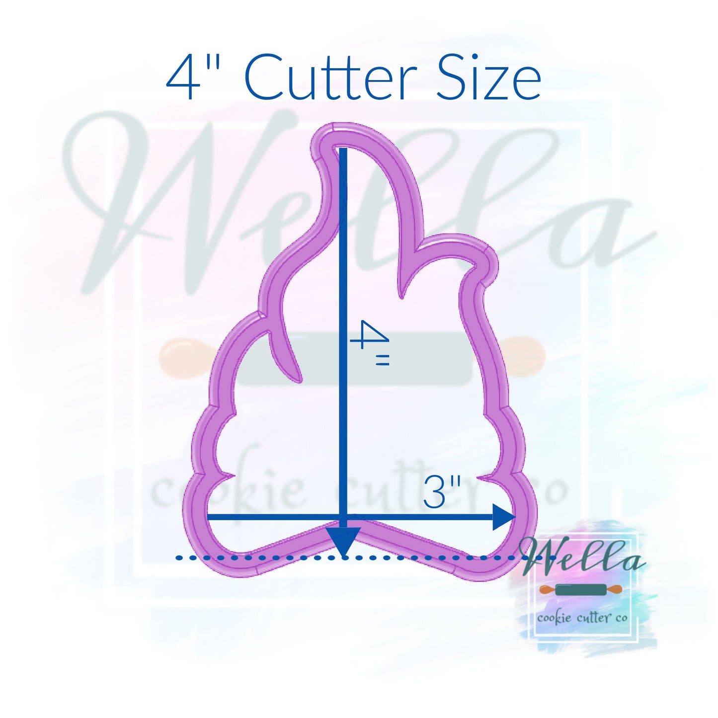 Campfire on Logs Cookie Cutter, Camping Cookie Cutter, Fire Cookie Cutter