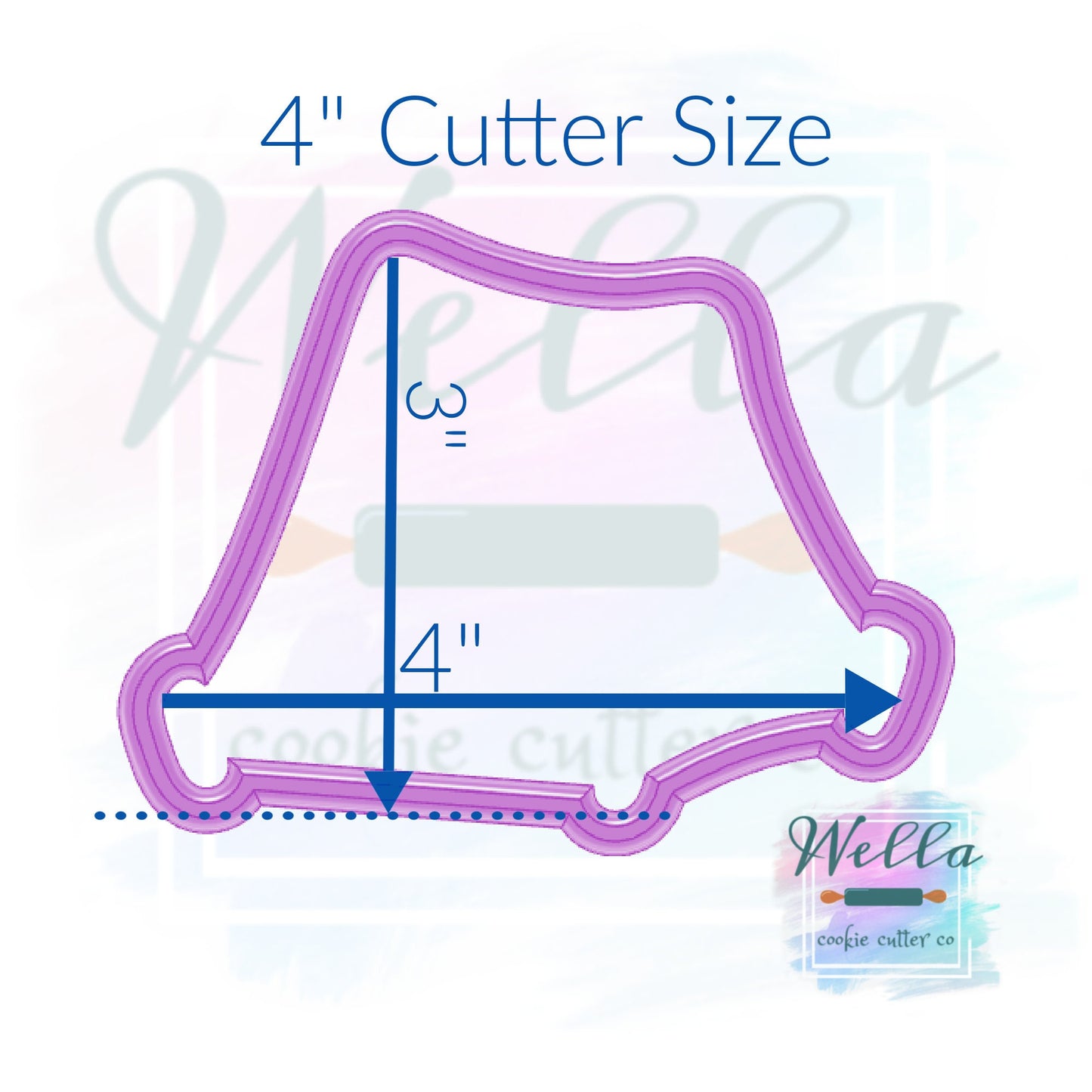 Tent with Lights Cookie Cutter, Camping Cookie Cutter