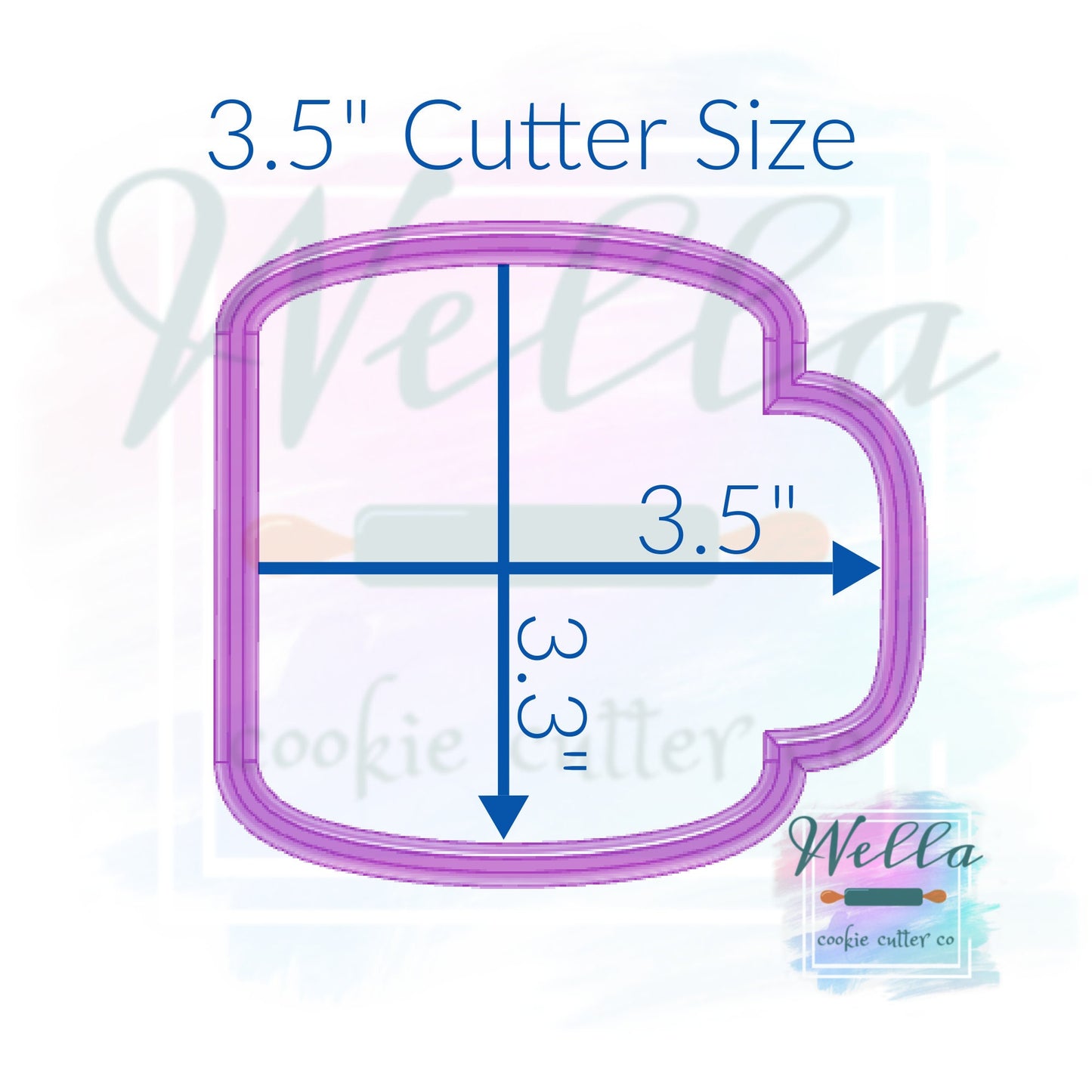 Camping Cup Cookie Cutter, Coffee Cup Cookie Cutter